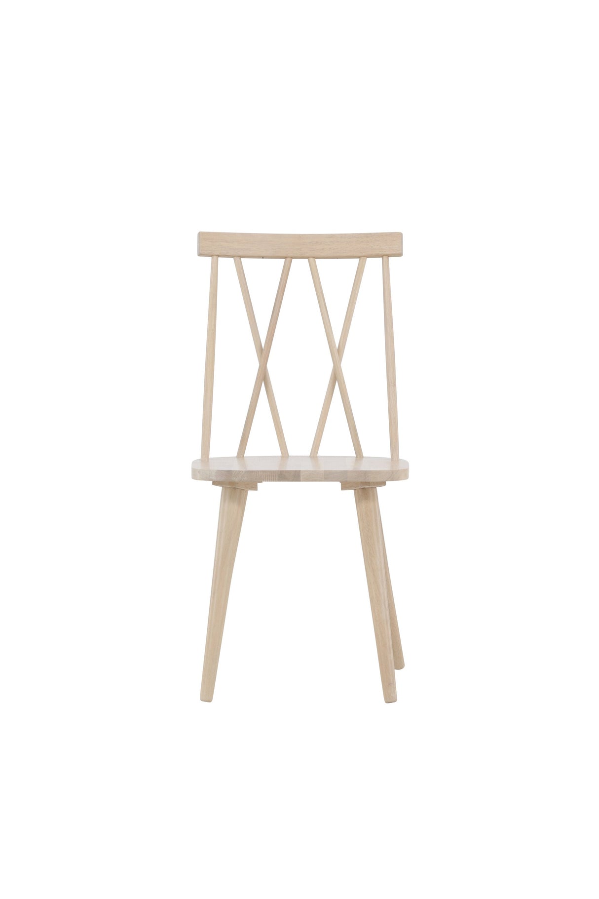 Mariette Esszimmerstuhl - white - wash/Gummiholz - Essstühle - ALVAHOME