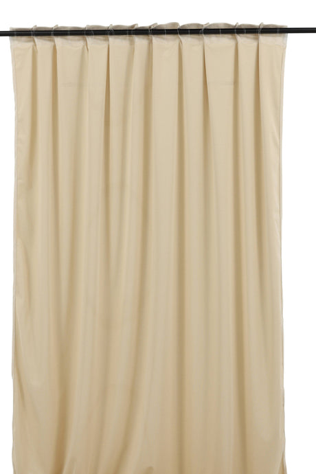 Mary Vorhang - beige/Polyester - Vorhänge - ALVAHOME