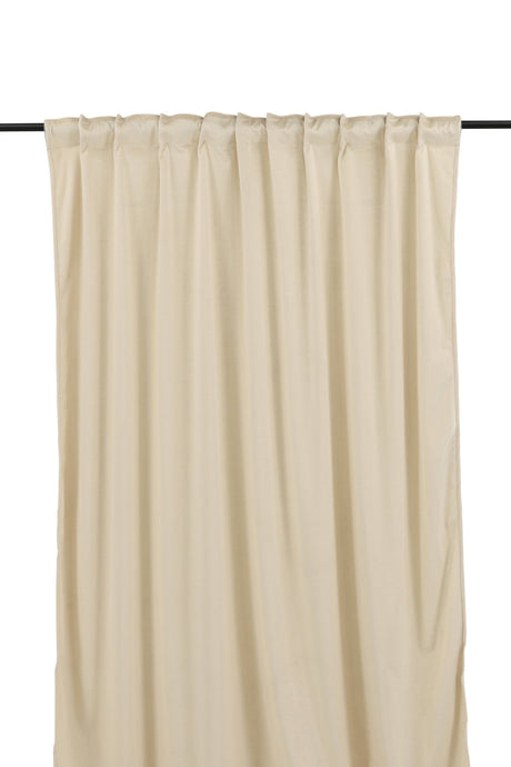 Mary Vorhang - beige/Polyester - Vorhänge - ALVAHOME