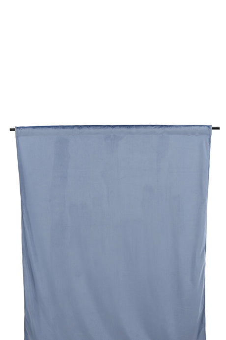 Mary Vorhang - blau/Polyester - Vorhänge - ALVAHOME