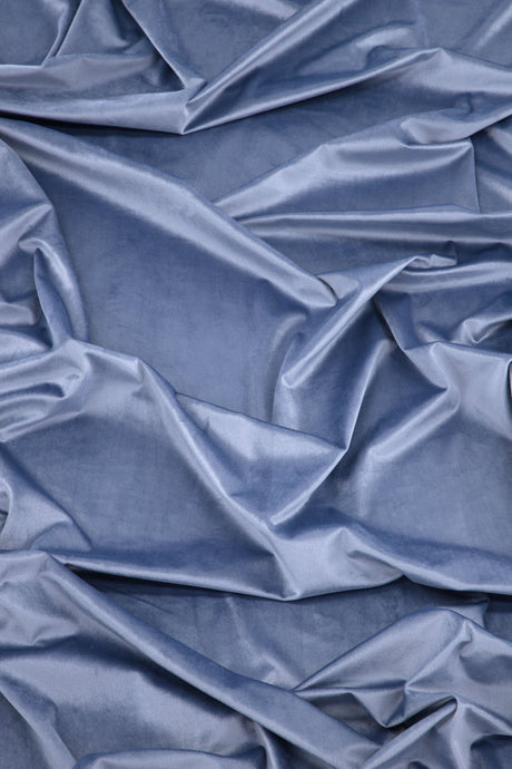 Mary Vorhang - blau/Polyester - Vorhänge - ALVAHOME