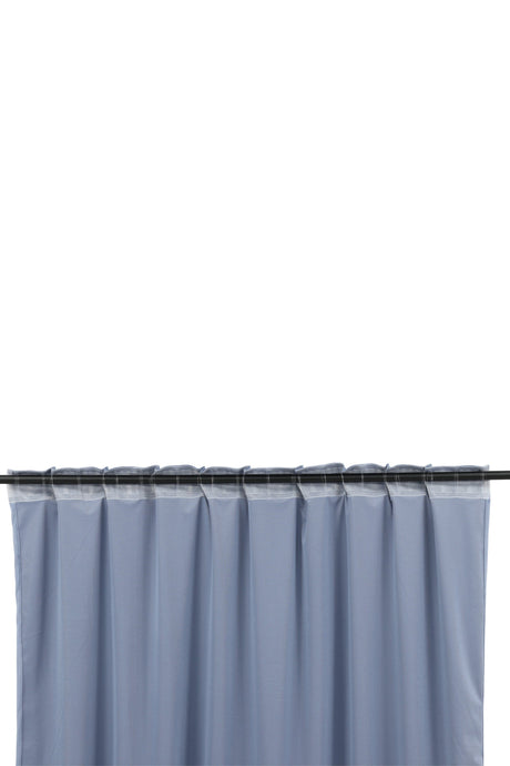 Mary Vorhang - blau/Polyester - Vorhänge - ALVAHOME
