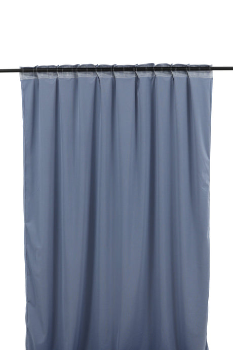 Mary Vorhang - blau/Polyester - Vorhänge - ALVAHOME