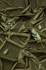 Mary Vorhang - moosgrün/Polyester - Vorhänge - ALVAHOME