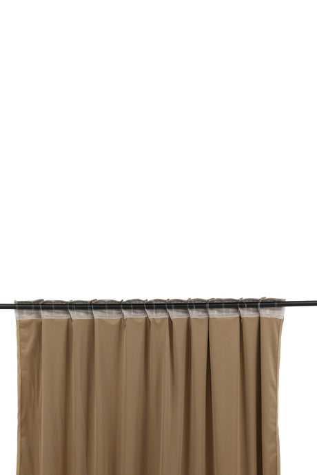Mary Vorhang - sand/Polyester - Vorhänge - ALVAHOME