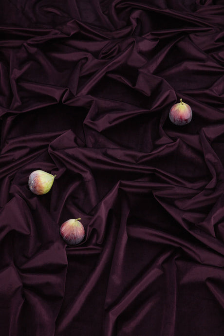 Mary Vorhang - violett/Polyester - Vorhänge - ALVAHOME