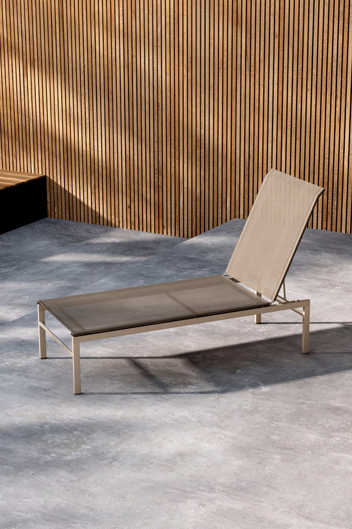 Massimo Outdoor Sun - Lounge - beige/Stahl - Outdoor Sun - Lounges - ALVAHOME