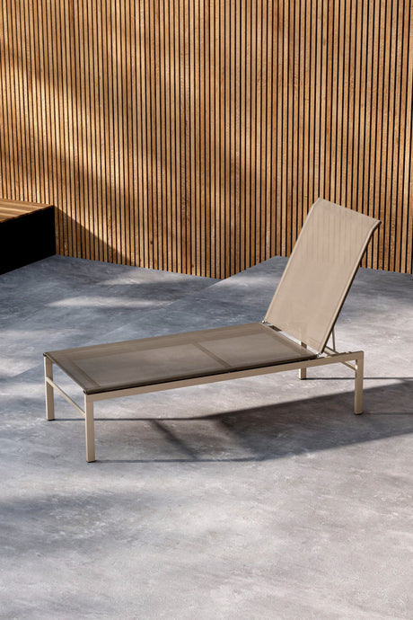 Massimo Outdoor Sun - Lounge - beige/Stahl - Outdoor Sun - Lounges - ALVAHOME