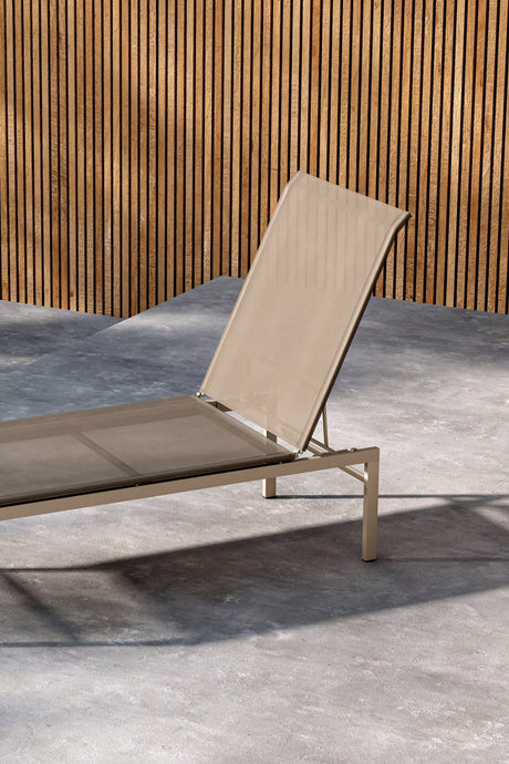 Massimo Outdoor Sun - Lounge - beige/Stahl - Outdoor Sun - Lounges - ALVAHOME