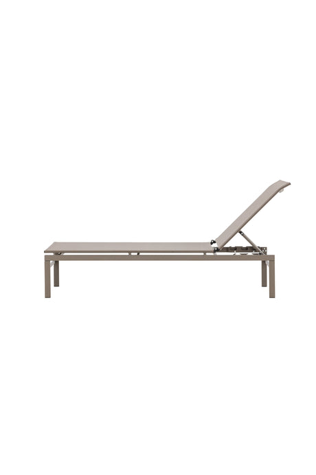 Massimo Outdoor Sun - Lounge - beige/Stahl - Outdoor Sun - Lounges - ALVAHOME