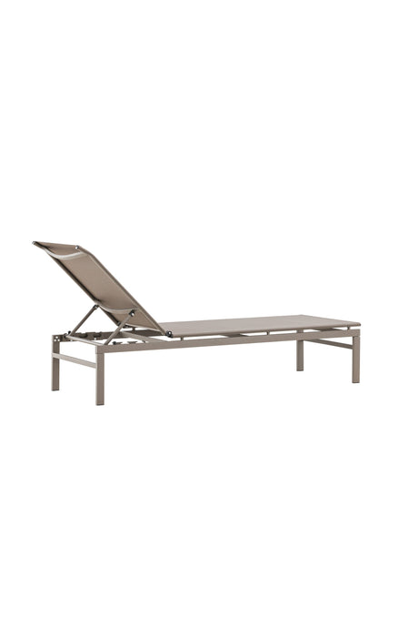 Massimo Outdoor Sun - Lounge - beige/Stahl - Outdoor Sun - Lounges - ALVAHOME