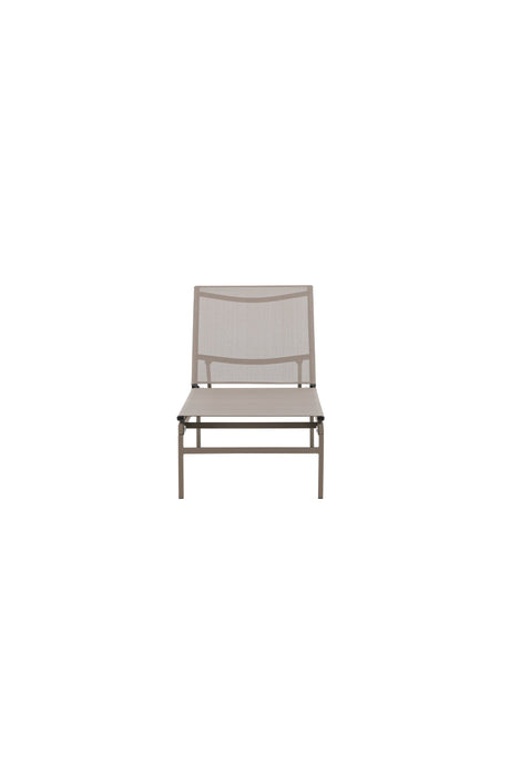 Massimo Outdoor Sun - Lounge - beige/Stahl - Outdoor Sun - Lounges - ALVAHOME