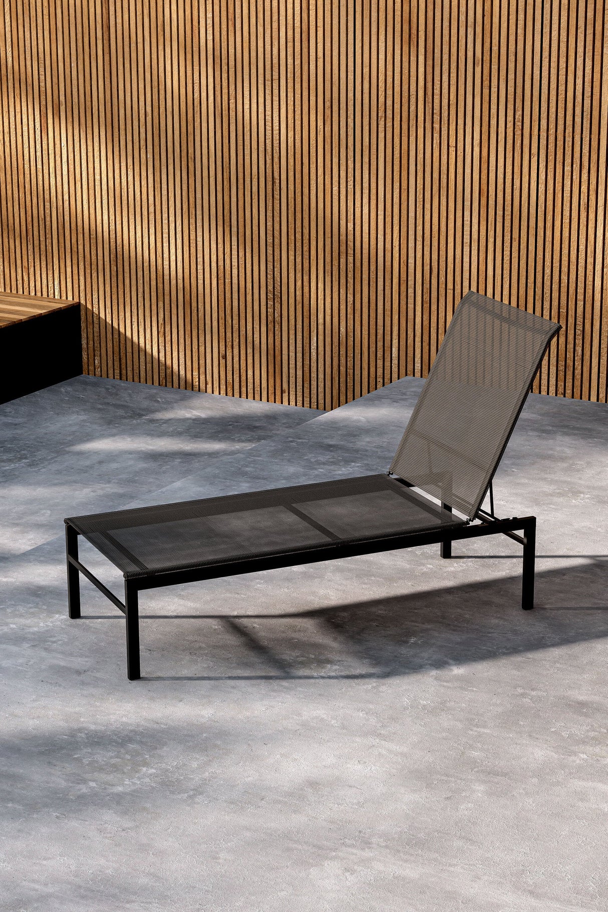 Massimo Outdoor Sun - Lounge - schwarz/Stahl - Outdoor Sun - Lounges - ALVAHOME