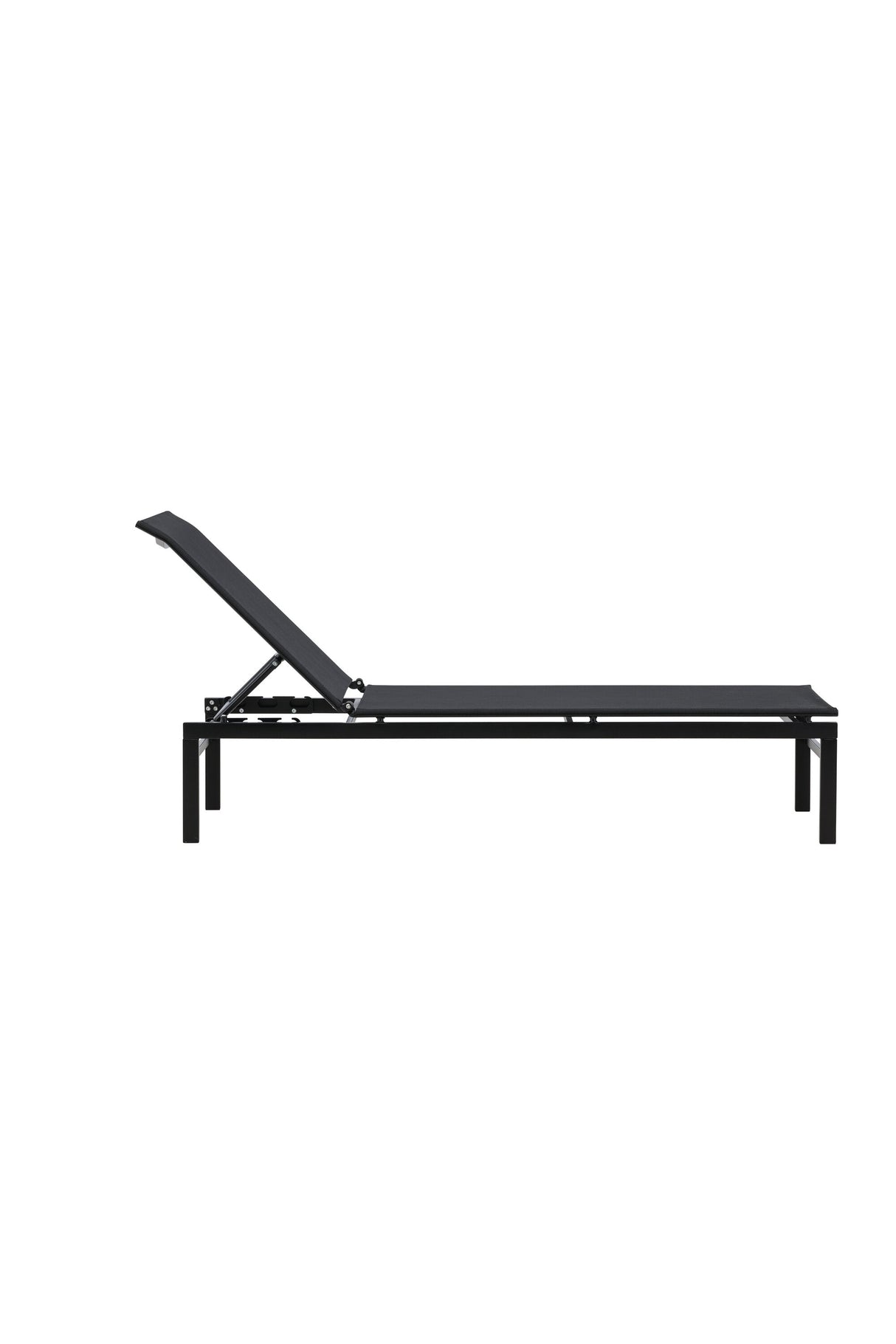 Massimo Outdoor Sun - Lounge - schwarz/Stahl - Outdoor Sun - Lounges - ALVAHOME