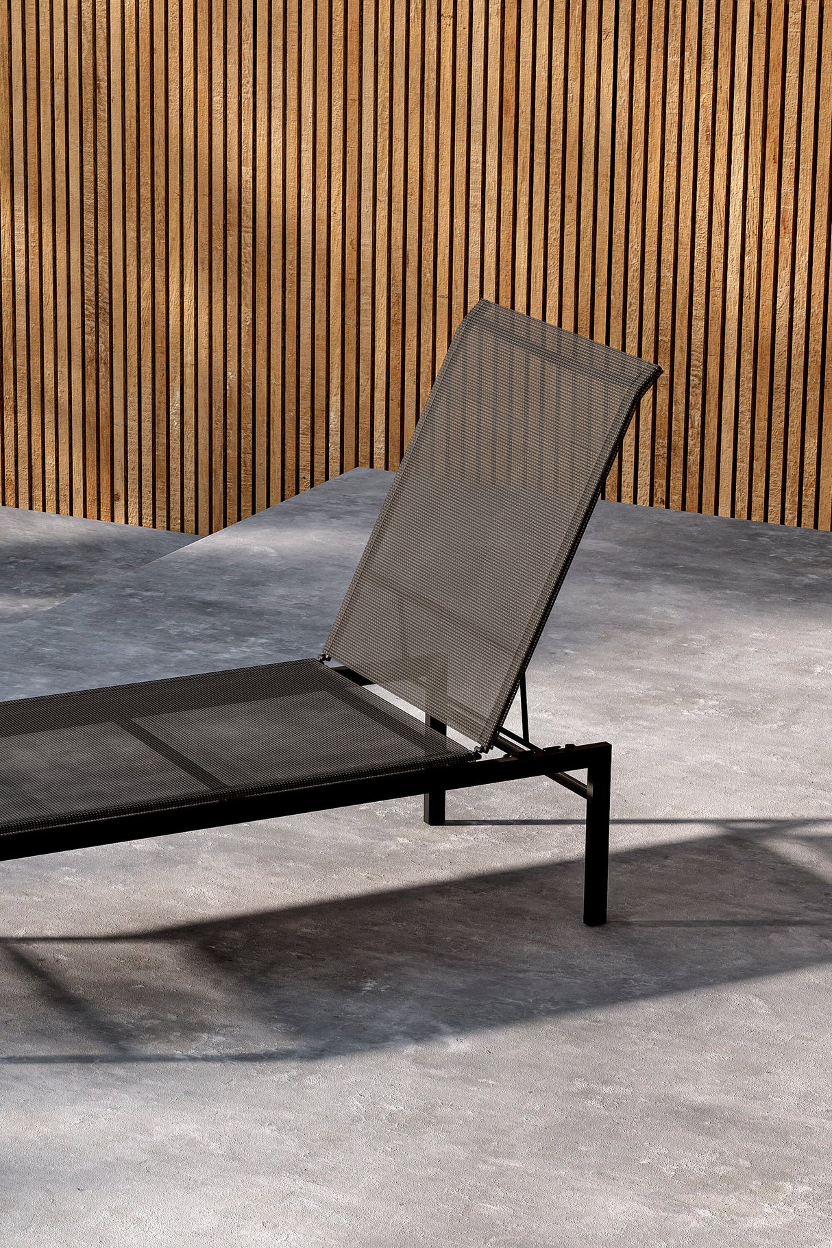 Massimo Outdoor Sun - Lounge - schwarz/Stahl - Outdoor Sun - Lounges - ALVAHOME