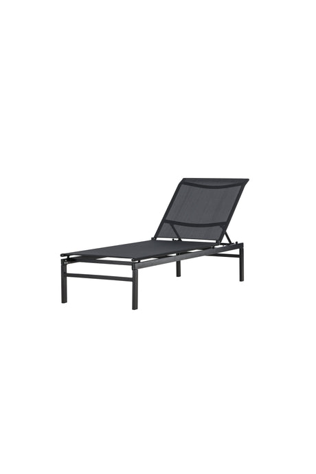 Massimo Outdoor Sun - Lounge - schwarz/Stahl - Outdoor Sun - Lounges - ALVAHOME