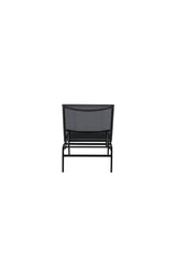 Massimo Outdoor Sun - Lounge - schwarz/Stahl - Outdoor Sun - Lounges - ALVAHOME