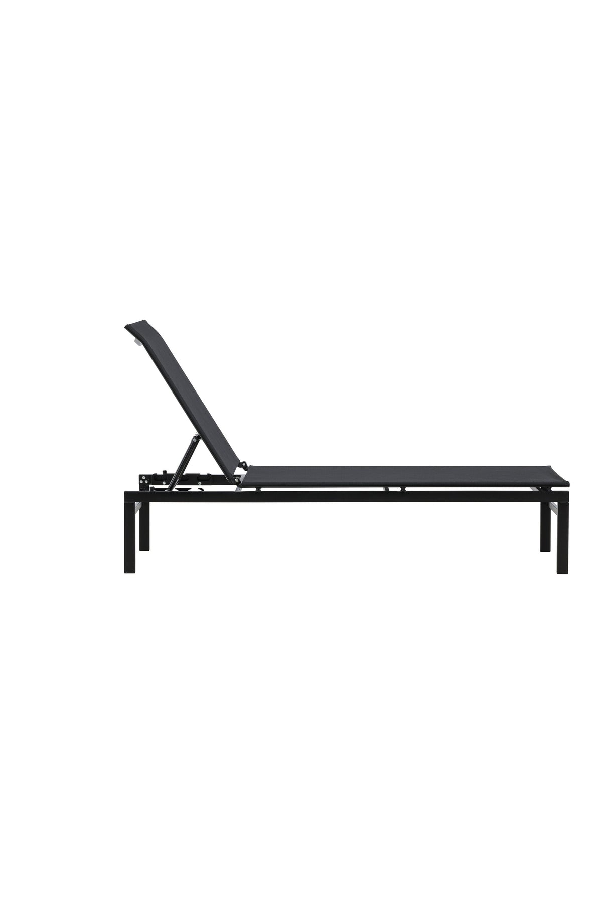 Massimo Outdoor Sun - Lounge - schwarz/Stahl - Outdoor Sun - Lounges - ALVAHOME