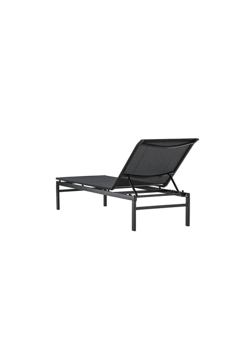 Massimo Outdoor Sun - Lounge - schwarz/Stahl - Outdoor Sun - Lounges - ALVAHOME