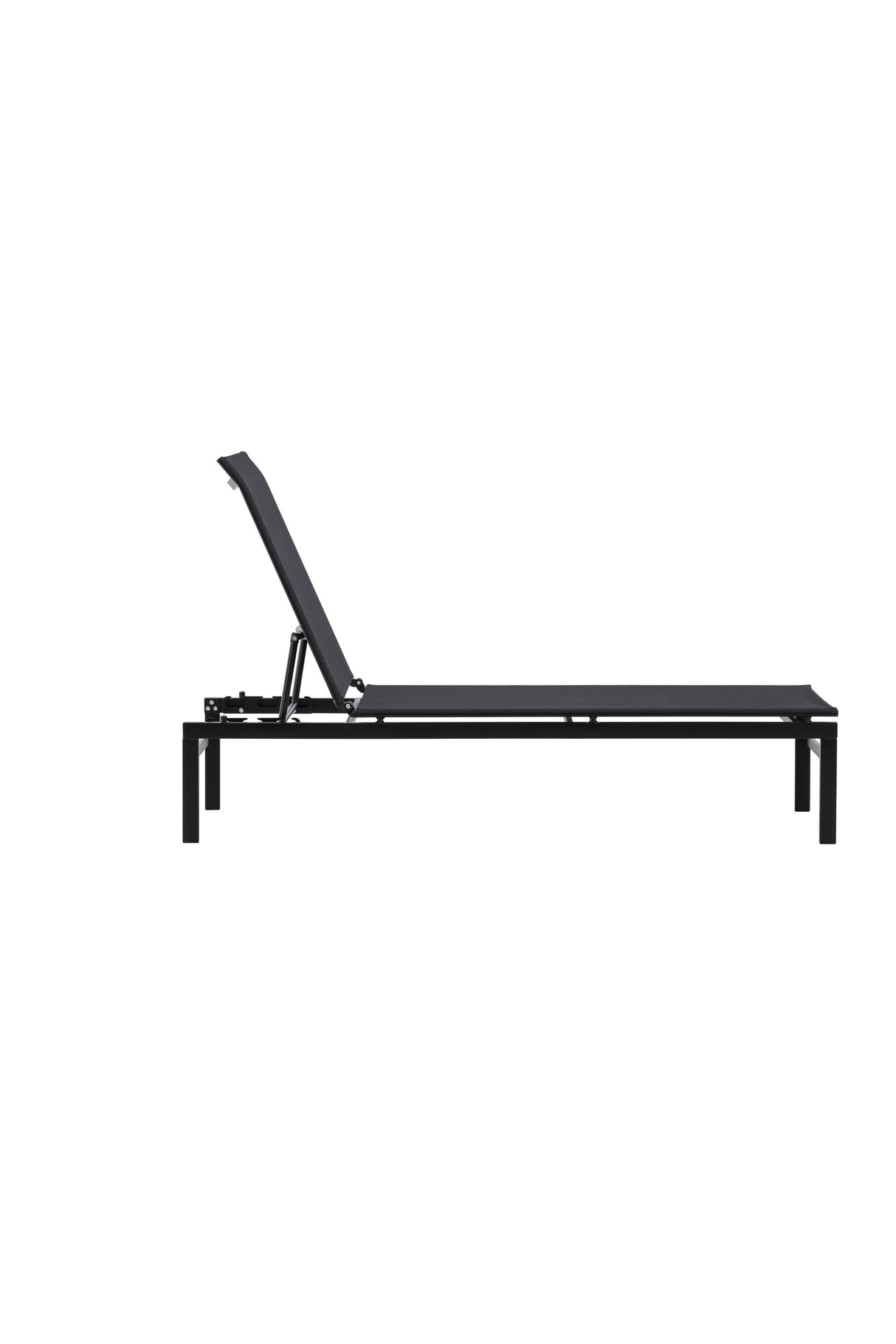 Massimo Outdoor Sun - Lounge - schwarz/Stahl - Outdoor Sun - Lounges - ALVAHOME