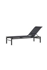 Massimo Outdoor Sun - Lounge - schwarz/Stahl - Outdoor Sun - Lounges - ALVAHOME