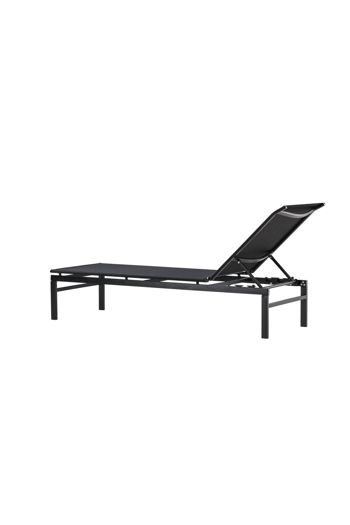 Massimo Outdoor Sun - Lounge - schwarz/Stahl - Outdoor Sun - Lounges - ALVAHOME