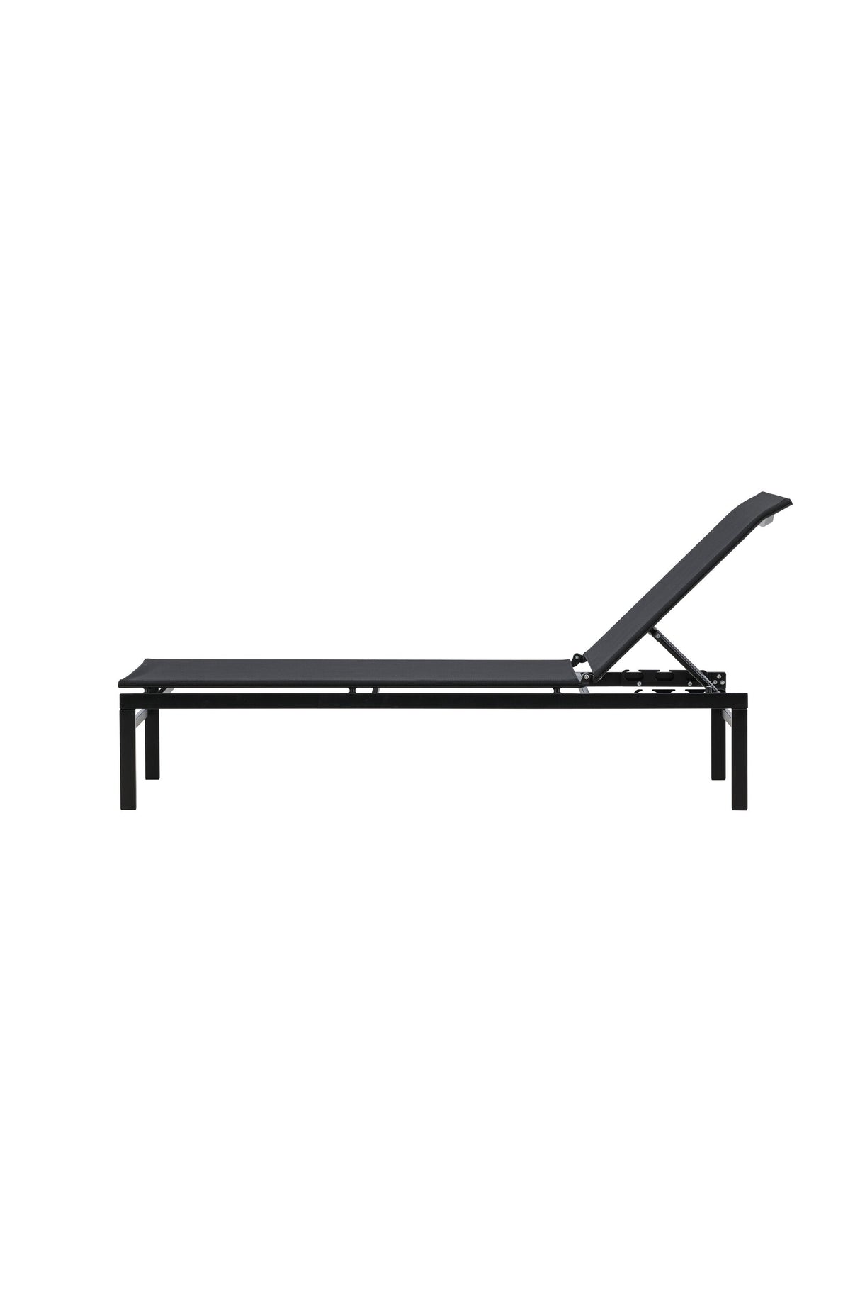 Massimo Outdoor Sun - Lounge - schwarz/Stahl - Outdoor Sun - Lounges - ALVAHOME