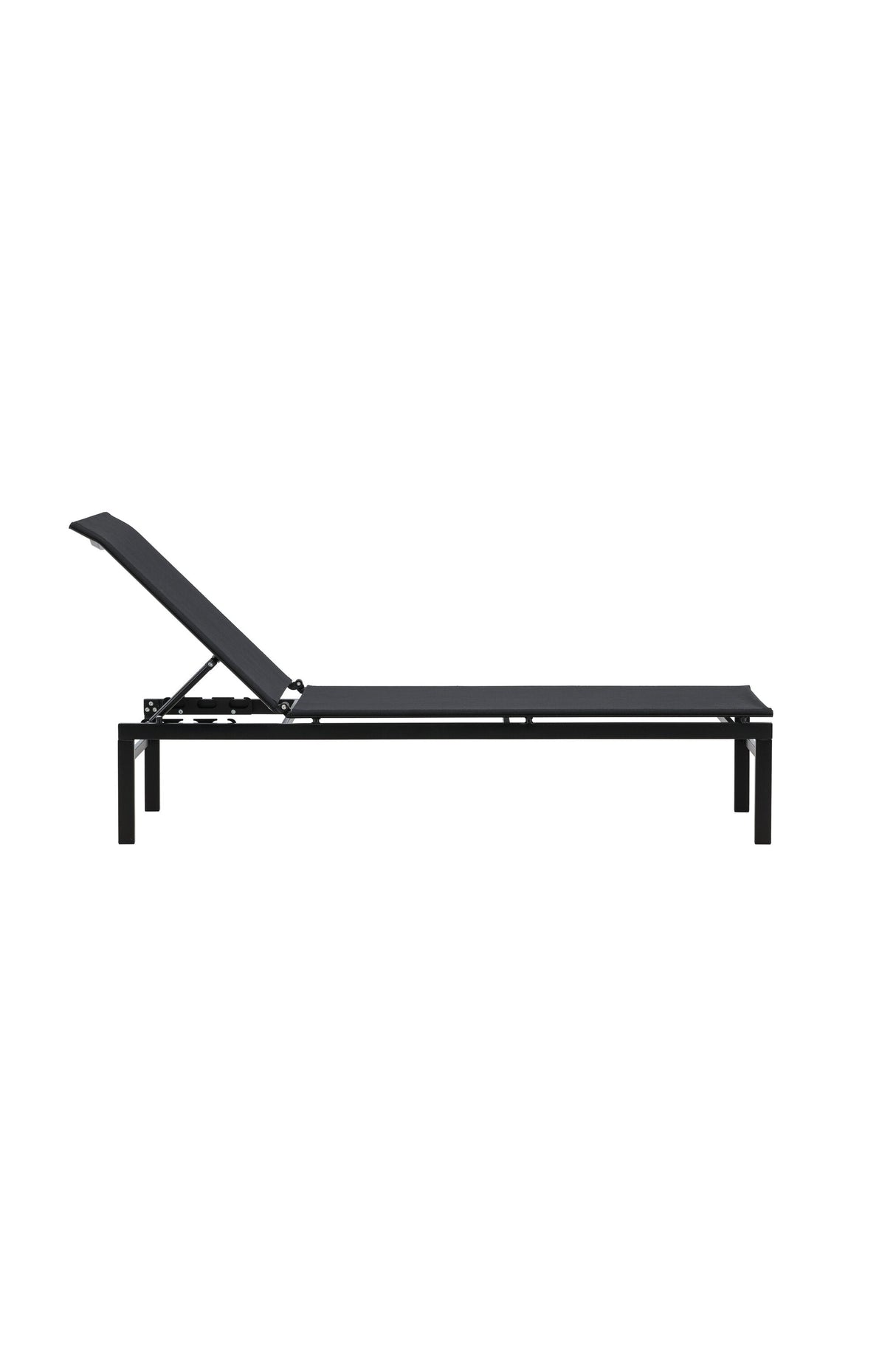 Massimo Outdoor Sun - Lounge - schwarz/Stahl - Outdoor Sun - Lounges - ALVAHOME