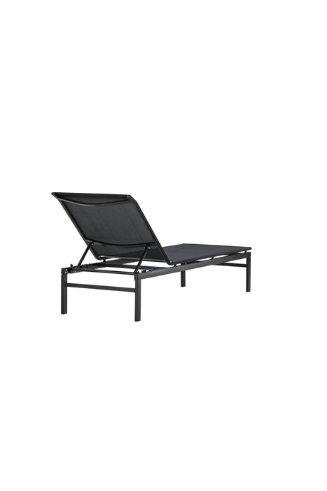 Massimo Outdoor Sun - Lounge - schwarz/Stahl - Outdoor Sun - Lounges - ALVAHOME