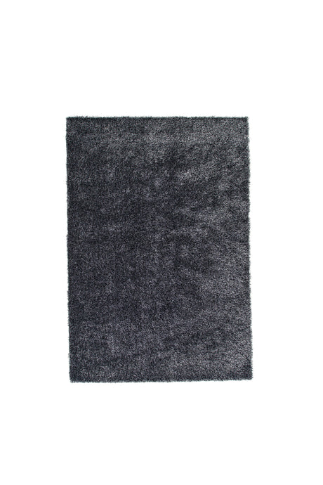 Mattis Wohnzimmerteppich - anthrazit/Polyester - Wohnzimmerteppiche - ALVAHOME