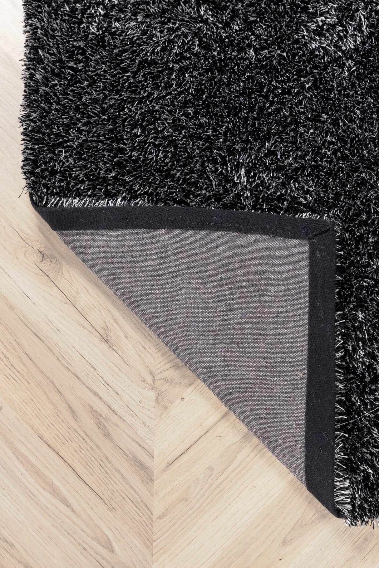 Mattis Wohnzimmerteppich - anthrazit/Polyester - Wohnzimmerteppiche - ALVAHOME