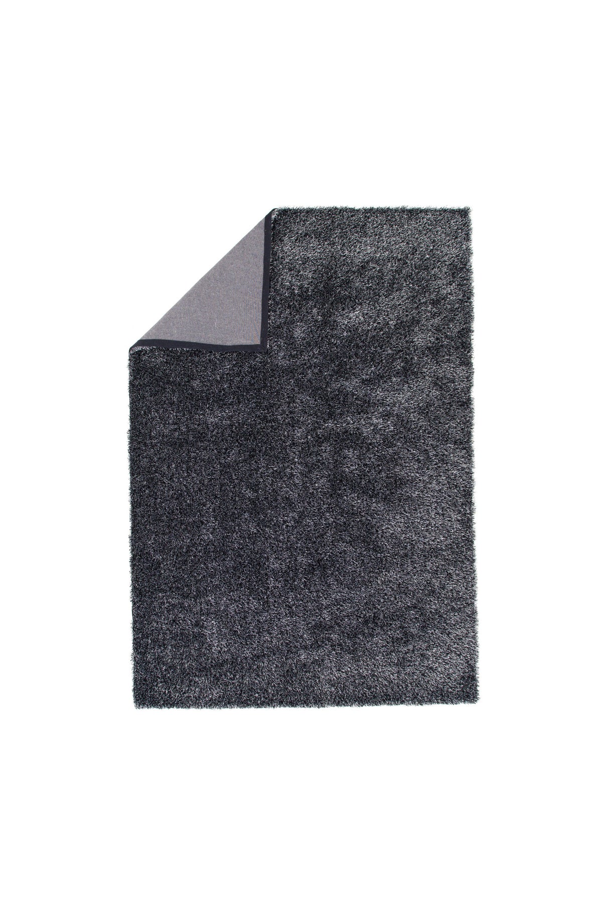 Mattis Wohnzimmerteppich - anthrazit/Polyester - Wohnzimmerteppiche - ALVAHOME