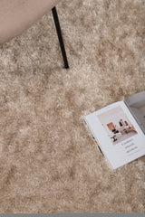 Mattis Wohnzimmerteppich - beige/Polyester - Wohnzimmerteppiche - ALVAHOME
