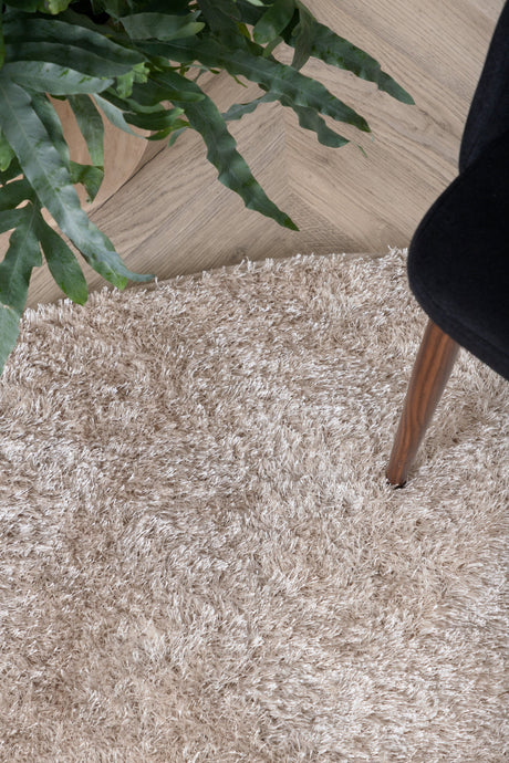 Mattis Wohnzimmerteppich - beige/Polyester - Wohnzimmerteppiche - ALVAHOME