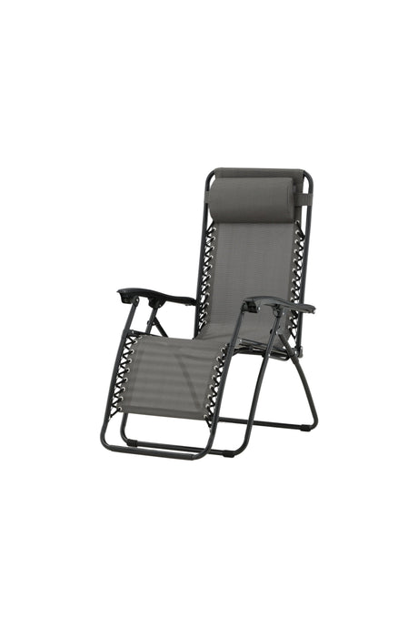 Melker Outdoor Sun - Lounge - grau/Textilien - Outdoor Sun - Lounges - ALVAHOME