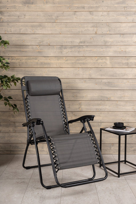Melker Outdoor Sun - Lounge - grau/Textilien - Outdoor Sun - Lounges - ALVAHOME