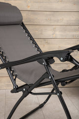 Melker Outdoor Sun - Lounge - grau/Textilien - Outdoor Sun - Lounges - ALVAHOME