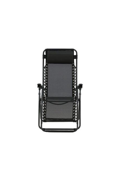 Melker Outdoor Sun - Lounge - schwarz/Textilien - Outdoor Sun - Lounges - ALVAHOME