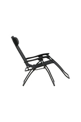 Melker Outdoor Sun - Lounge - schwarz/Textilien - Outdoor Sun - Lounges - ALVAHOME