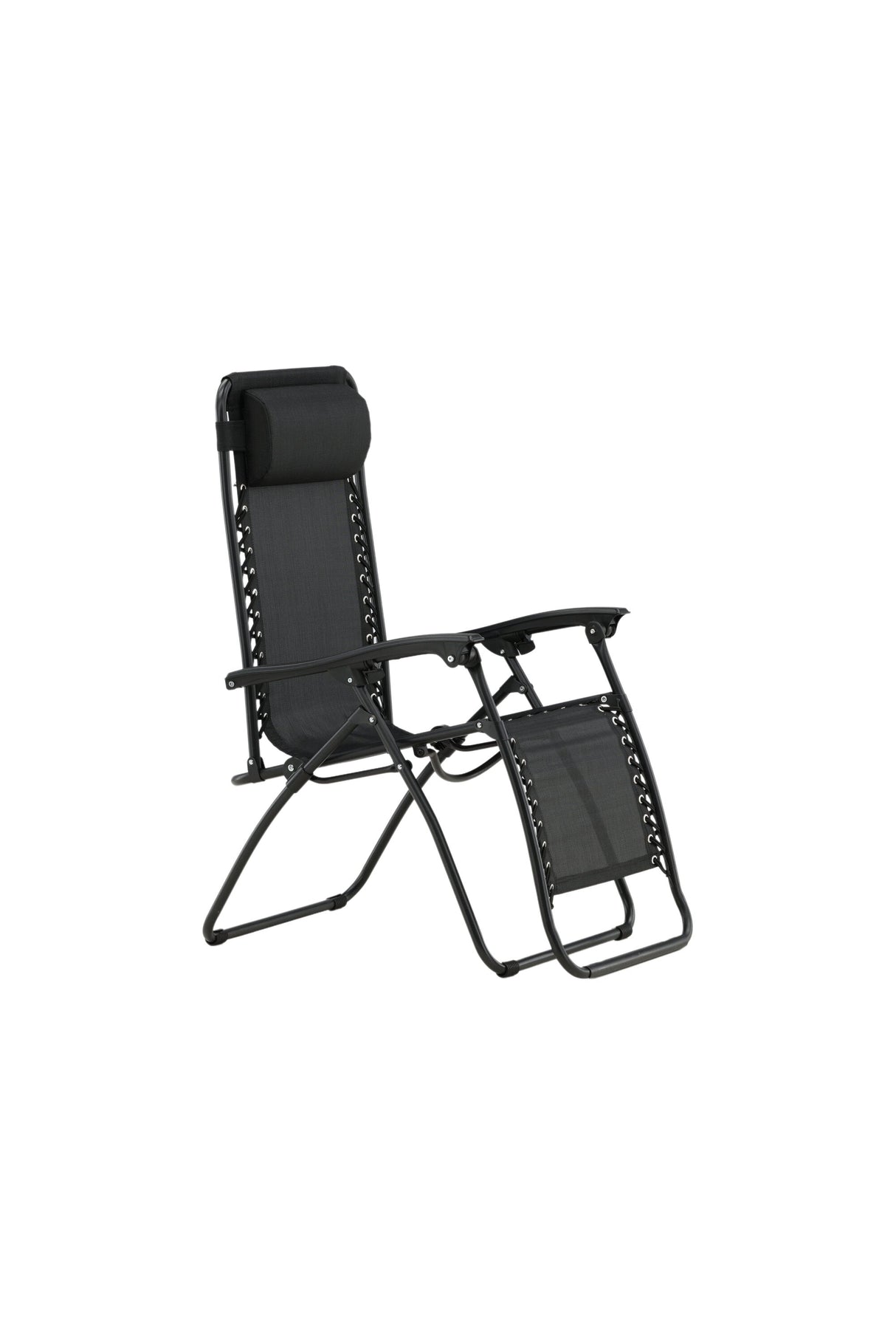 Melker Outdoor Sun - Lounge - schwarz/Textilien - Outdoor Sun - Lounges - ALVAHOME