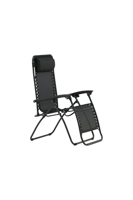 Melker Outdoor Sun - Lounge - schwarz/Textilien - Outdoor Sun - Lounges - ALVAHOME