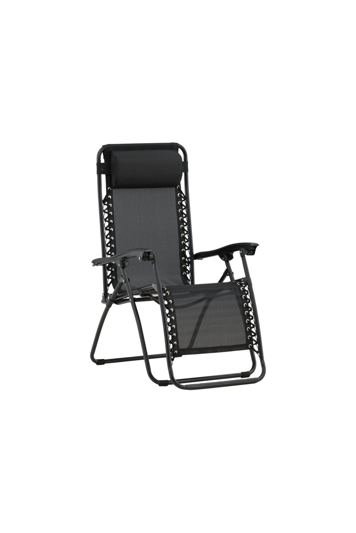 Melker Outdoor Sun - Lounge - schwarz/Textilien - Outdoor Sun - Lounges - ALVAHOME