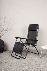 Melker Outdoor Sun - Lounge - schwarz/Textilien - Outdoor Sun - Lounges - ALVAHOME