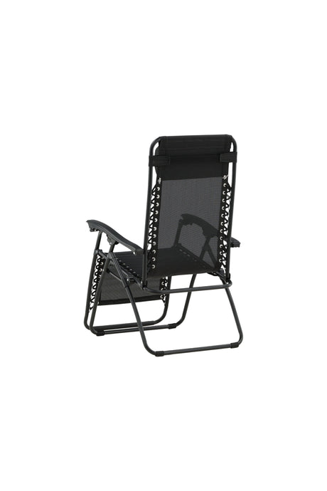 Melker Outdoor Sun - Lounge - schwarz/Textilien - Outdoor Sun - Lounges - ALVAHOME