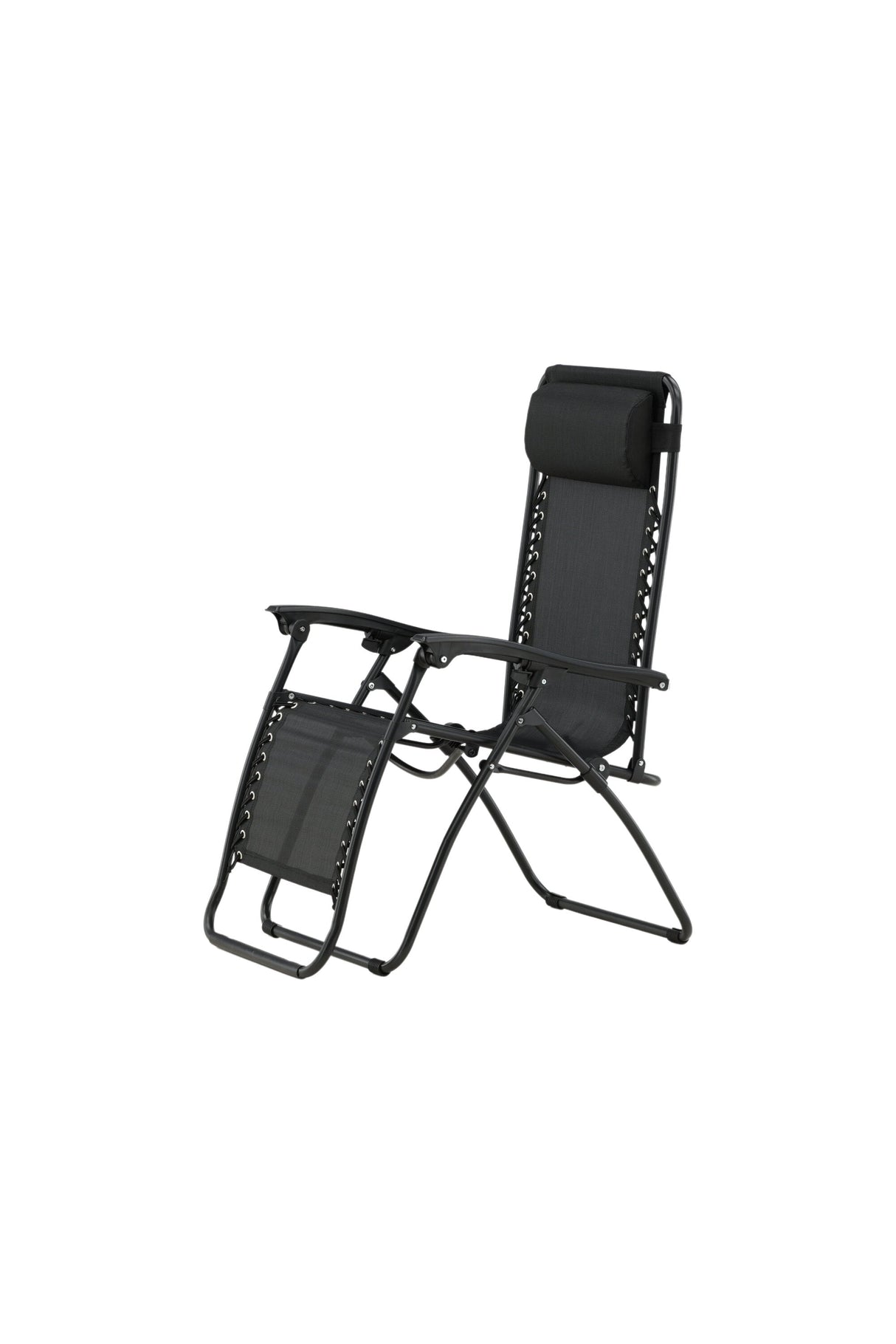 Melker Outdoor Sun - Lounge - schwarz/Textilien - Outdoor Sun - Lounges - ALVAHOME