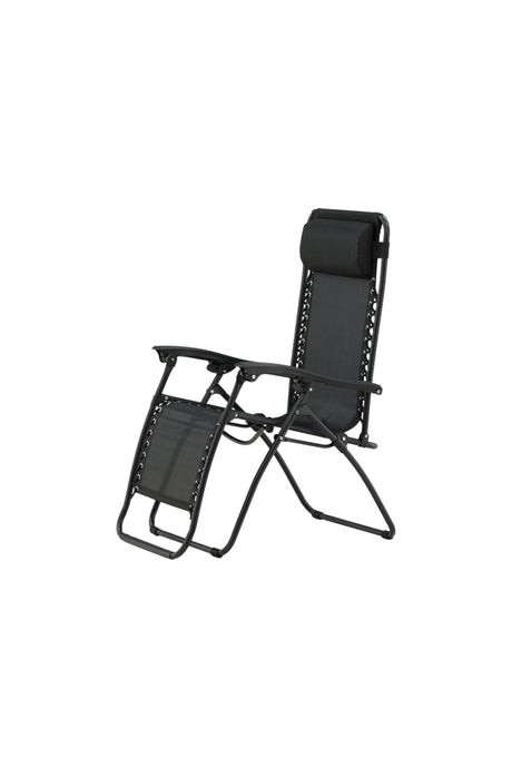 Melker Outdoor Sun - Lounge - schwarz/Textilien - Outdoor Sun - Lounges - ALVAHOME