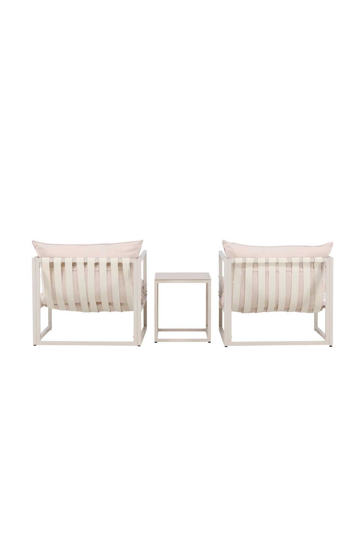 Messina Outdoor Lounge - Set - beige/Polyester - Outdoor Lounge - Sets - ALVAHOME