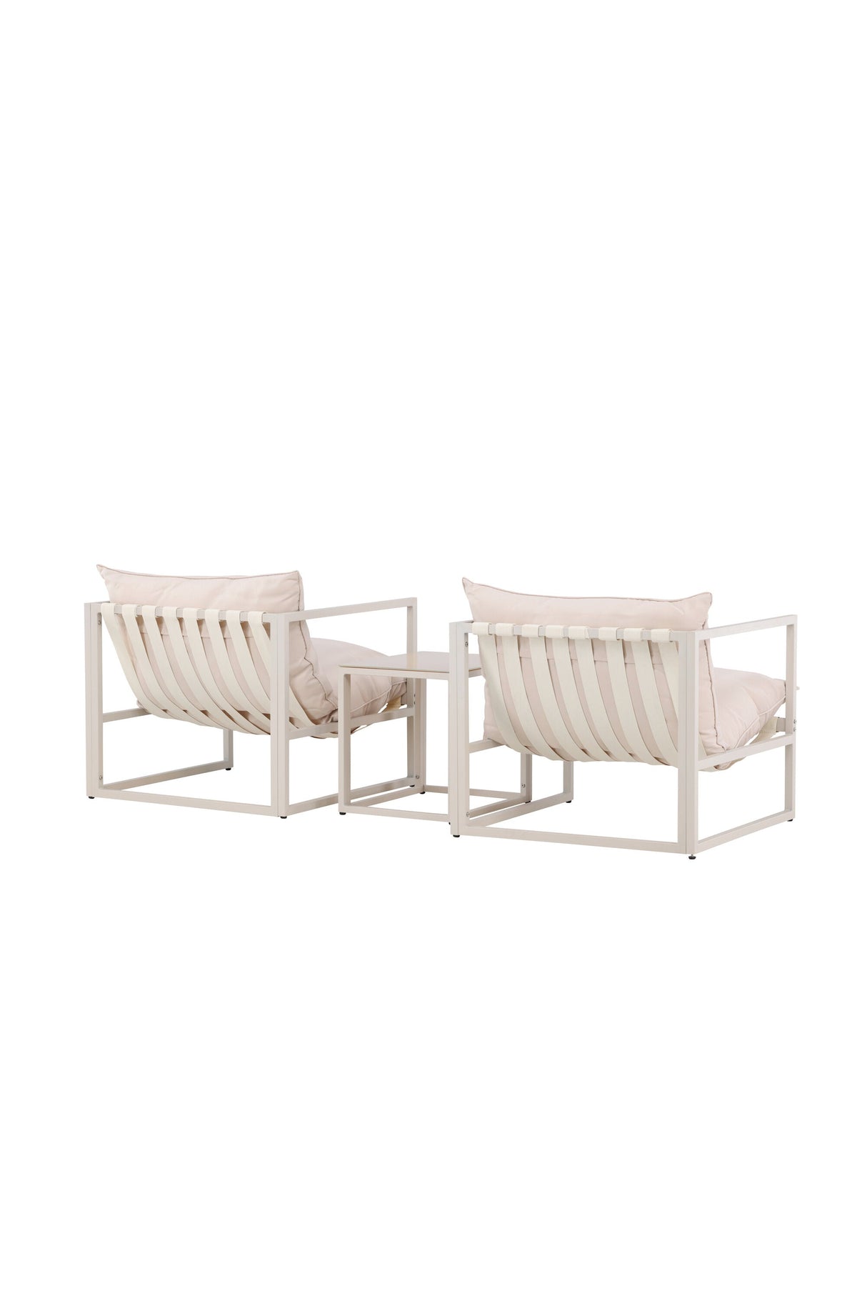 Messina Outdoor Lounge - Set - beige/Polyester - Outdoor Lounge - Sets - ALVAHOME