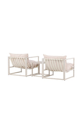 Messina Outdoor Lounge - Set - beige/Polyester - Outdoor Lounge - Sets - ALVAHOME