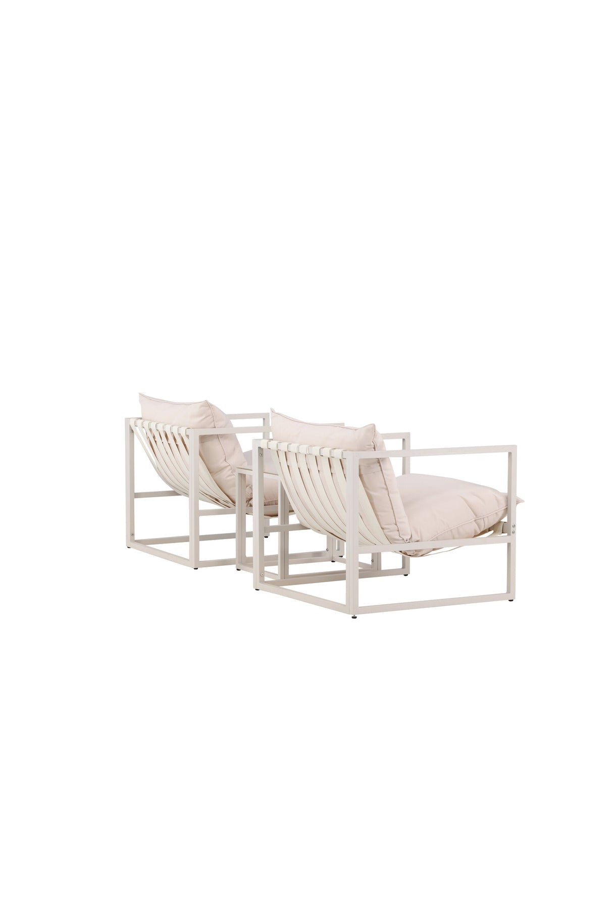 Messina Outdoor Lounge - Set - beige/Polyester - Outdoor Lounge - Sets - ALVAHOME